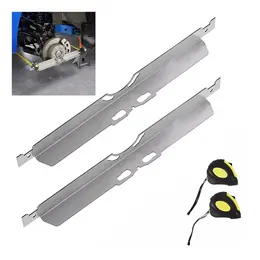 2X Wheel Alignment Tool Toe Plates Accurate Measurements With 2 Tape Measures UK