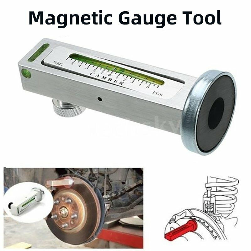 Magnetic Gauge Tool For Car Truck Camber Castor Strut Wheel Alignment Angle UK