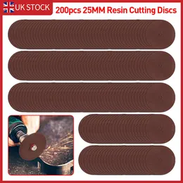 200pcs Resin Cutting Discs Wheel Saw Blade Set Drill Bit For Dremel Rotary Tool