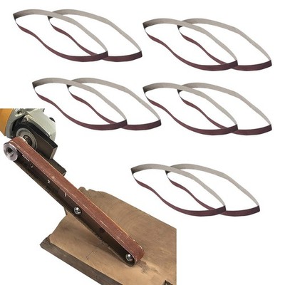 10 Pieces Angle Grinder Modified Sand Belt Sturdy Drill Tools Accessories For
