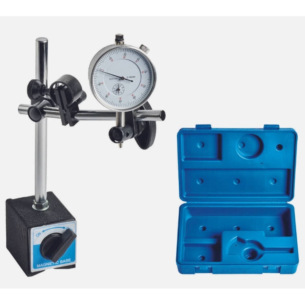 Support pan European shipping--50kg Magnetic Base Dial Indicator Stand With Fine Adjustment DIN878 Standard 0-10mm Range