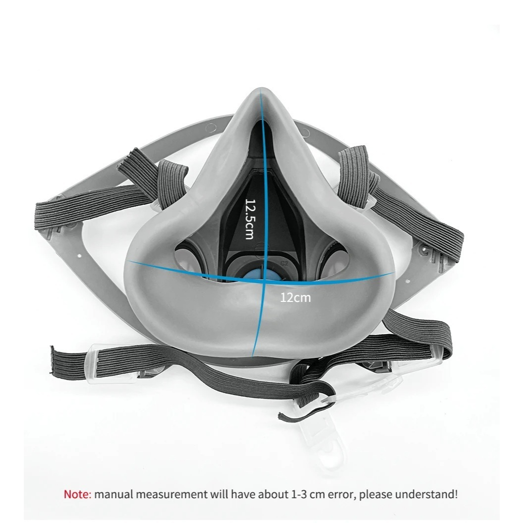 Main product image of Support pan European shipping-6200 Respirator Mask 7-Piece Set,6200 Anti-Dust Toxic Gas Mask With 8 Filter Pads & Goggles,Reusable Face Cover For Painting, Construction, Woodworking, Industrial Safety