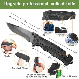 Support pan European shipping--Emergency Survival Kit 30 In 1 Professional Survival Gear Equipment First Aid Supplies For SOS Tactical Hiking Hunting Camping