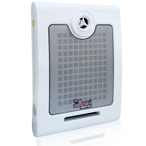5 CORE Outdoor Speakers Stereo In Wall Speaker 500W Peak Passive Mount Wired Waterproof Patio House Garage Indoor Exterior Audio System Bocinas Para Casa - Window