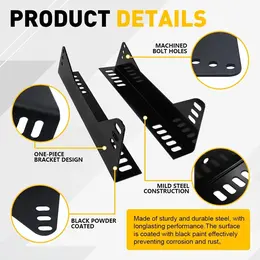Pair Racing Bucket Seat Side Mounts Universal Fits OMP Sparco  Etc Tool UK New