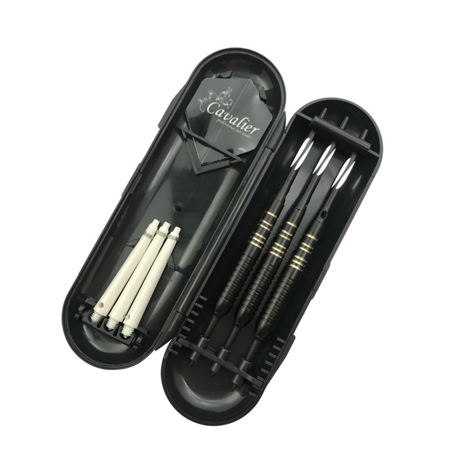 Heavy Weight Tip Darts Set With Flights & Stems & Dart Wallet Games Kit