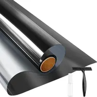 Product image of Window Privacy Film, One-Way Daytime, Static Cling, UV Reflective