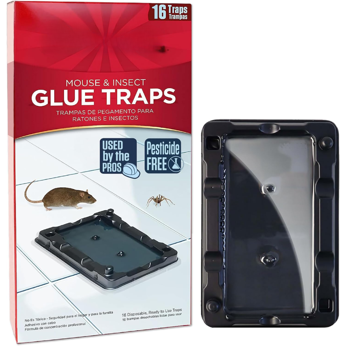 Main product image of Indoor Adhesive Mouse and Insect Glue Traps
