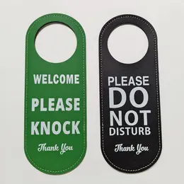 Product image of Do Not Disturb Door Hanger Sign for Commercial Use
