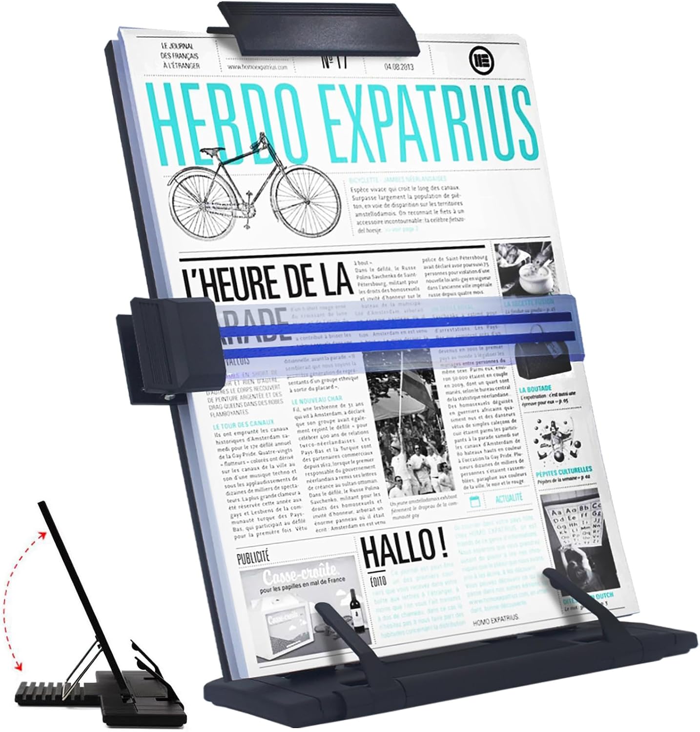 Main product image of Adjustable Document Holder, 7 Positions, for A4 Paper and Books