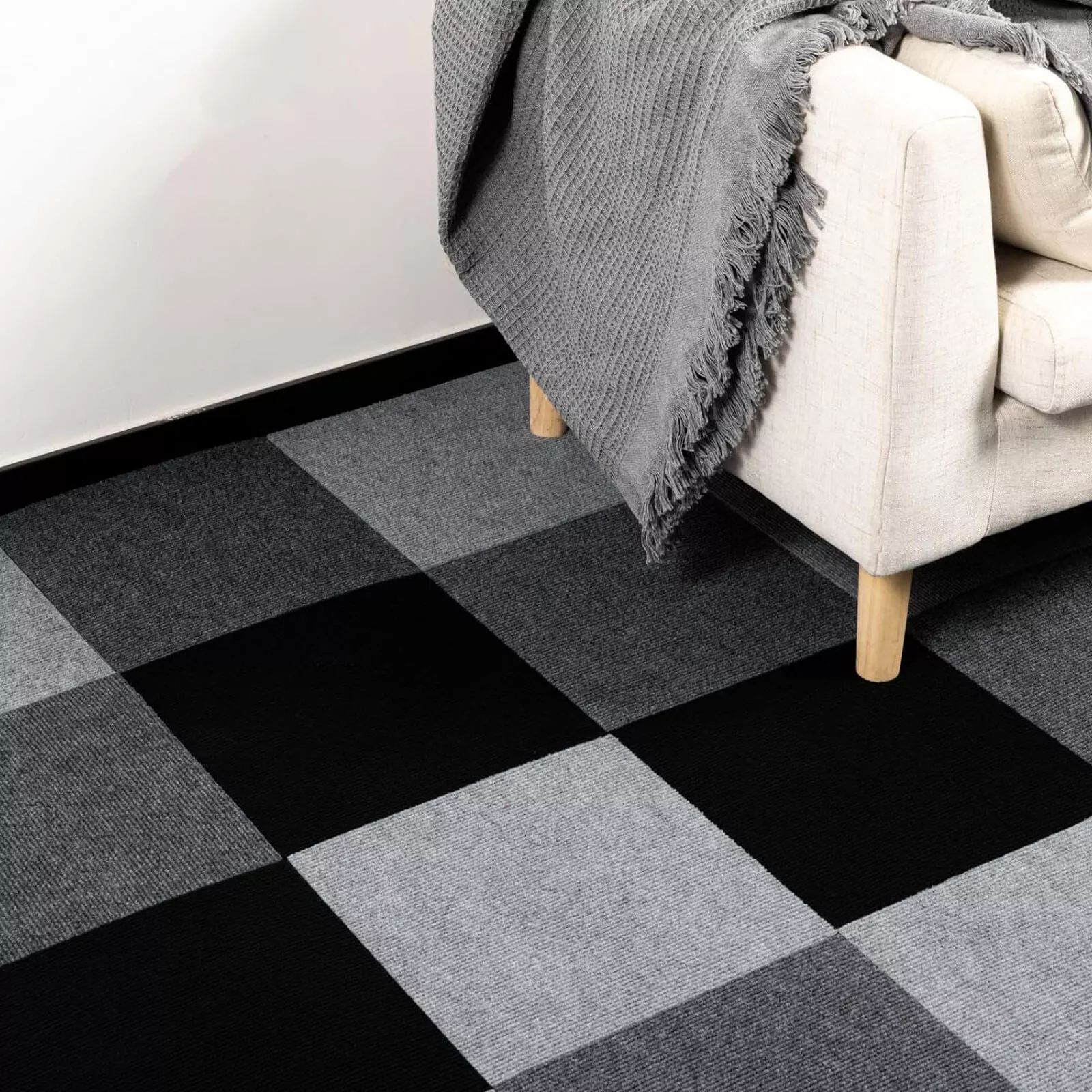 Main product image of 20-Piece Self-Adhesive Commercial Carpet Tiles