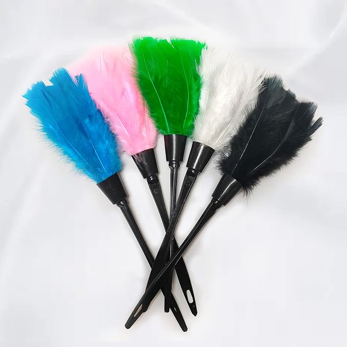 Main product image of 14-Inch Blue Turkey Feather Duster, General Purpose