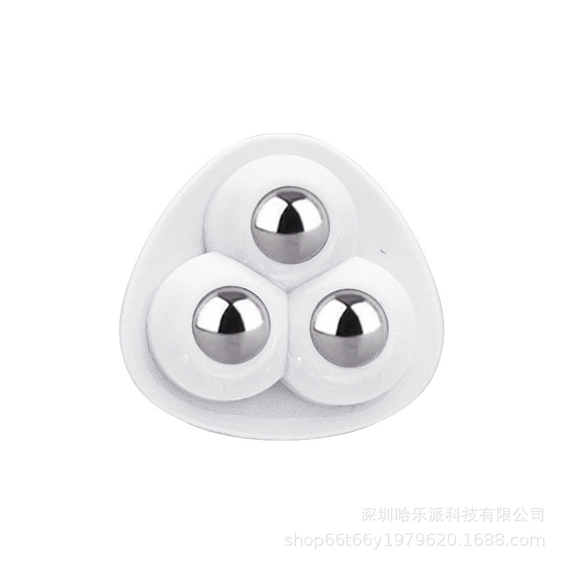 Main product image of 3 Ball White Steel Ball Self Adhesive Universal Caster Wheels