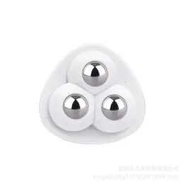 Product image of White Steel 3-Ball Self-Adhesive Universal Caster Wheels