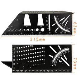 Aluminum Alloy Three-Dimensional Woodworking Ruler