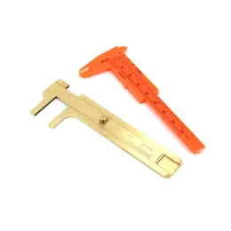 CaliperBeaded Tools Buddha Beads Bodhi Walnut King Kong Mini Copper Calipers Plastic Calipers Measuring Beads Tool Ruler