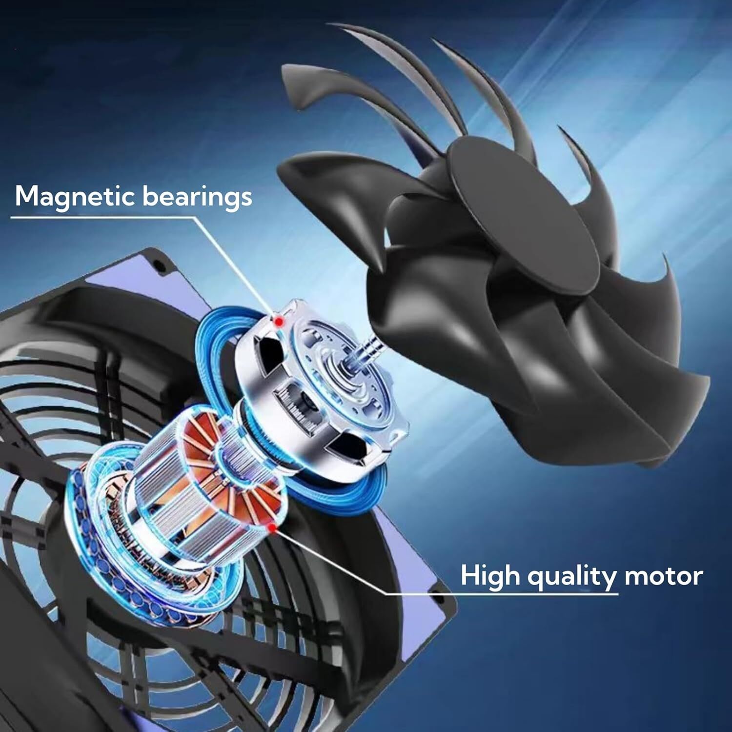 Main product image of 3-Pack 120mm USB Cooling Fans for Electronic Devices