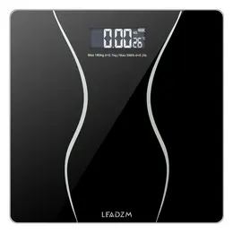 Product image of LEADZM 180Kg Digital Personal Weighing Scale, Black