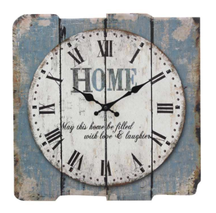 Simple European and American clock square