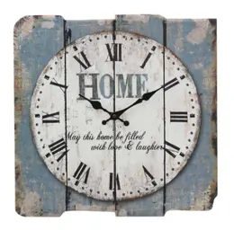 Simple European and American clock square