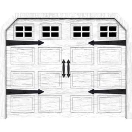 Magnetic Garage Door Hinges And Handles Carriage House Hinges Handles Kit For Wood Furniture Hardware Kitchen Cabinet Supply