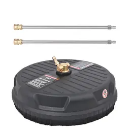 High Pressure Washer Disc Scrubber 15 inch Pavement Cleaning Scrubbing Brush