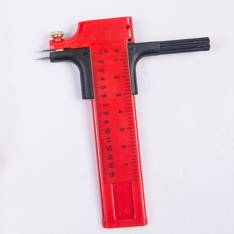 Multi-function compass cutter for drawing plastic compass