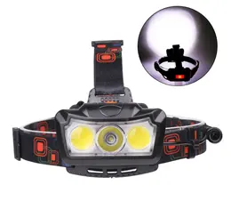 Product image of Cross-border New XML T6 COB LED Glare 3 Lamp Headlight