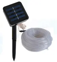 Product image of Solar-Powered LED String Lights, Copper Wire