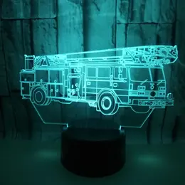 Product image of Fire engine 3D light 3D touch color 3D light