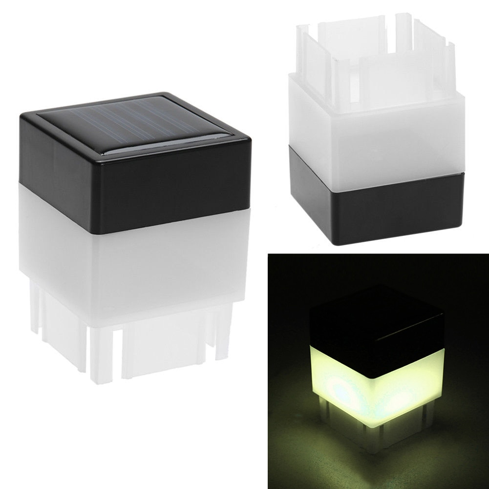 Outdoor solar column lamp solar fence fence lamp