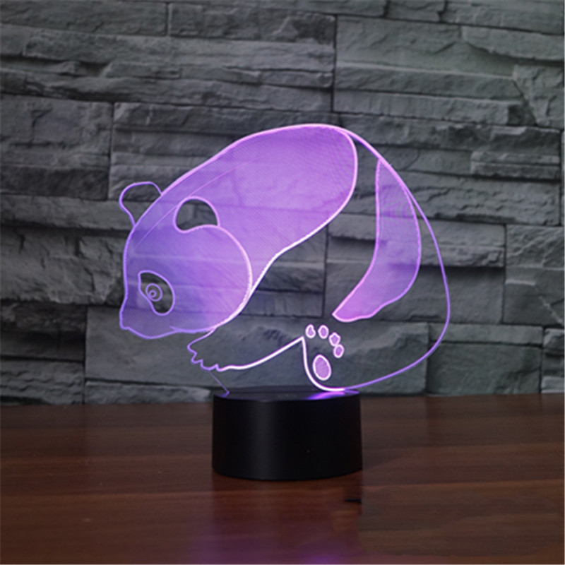Remote control 3 d lamp