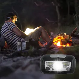 Product image of Sensor Headlight USB Charging Strong Light Outdoor Light LED Red Running Light