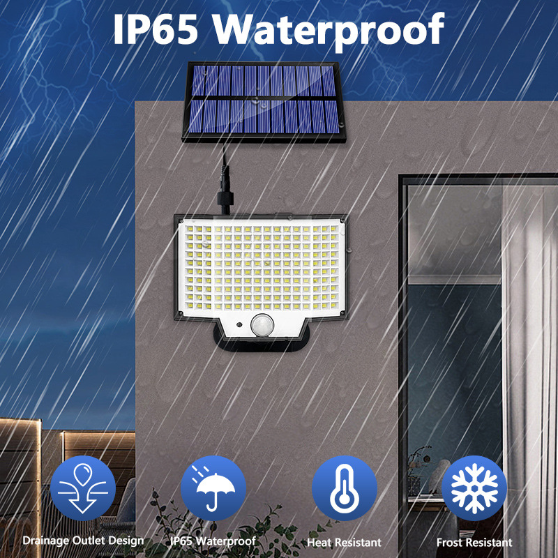 Outdoor Balcony Yard Lamp LED Solar Split Remote Control