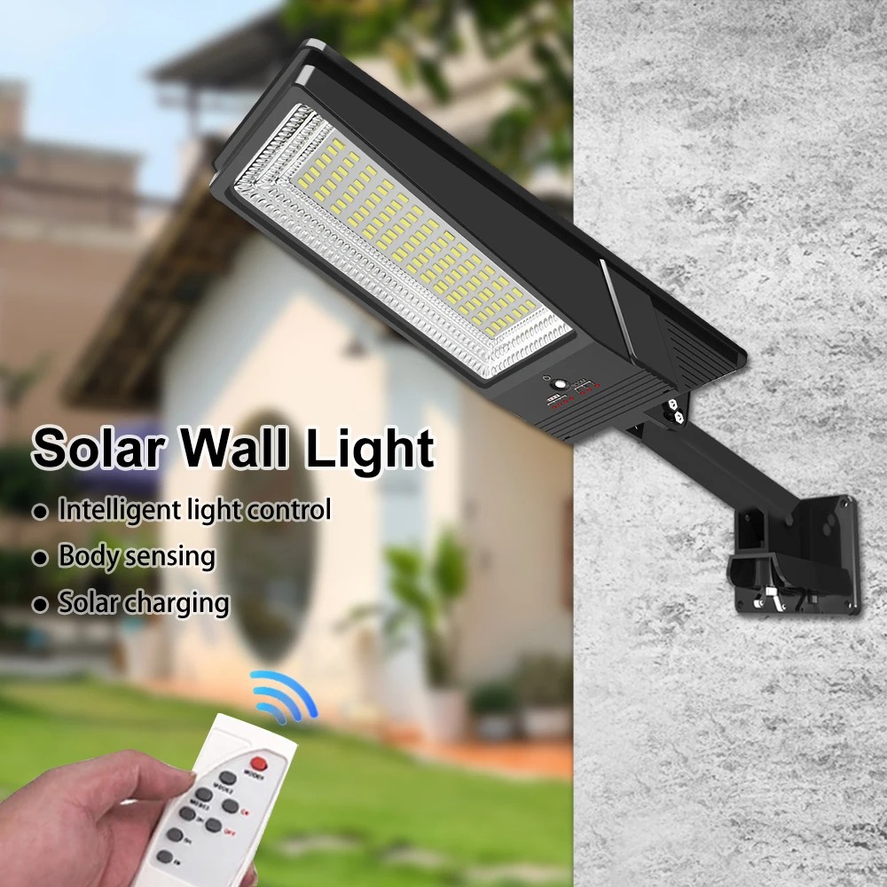 Human Body Sensing Courtyard Solar Wall Lamp