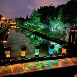 Solar With Light Small Tube Lawn Courtyard Landscape Lamp