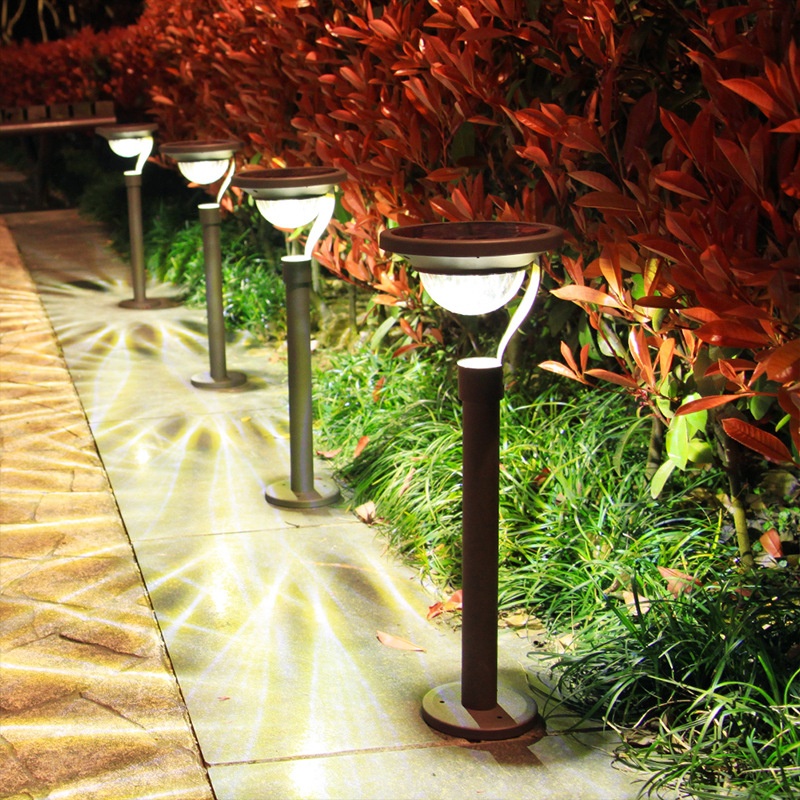 Solar Lawn Garden Rainproof Lawn Plug-in Lamp