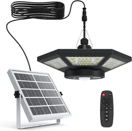 High Quality Solar Garage Light 4-leaf 6-side Solar Street Lamp