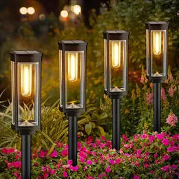 Solar Tungsten Wire Lawn Lamp Outdoor Courtyard Ground Lamp