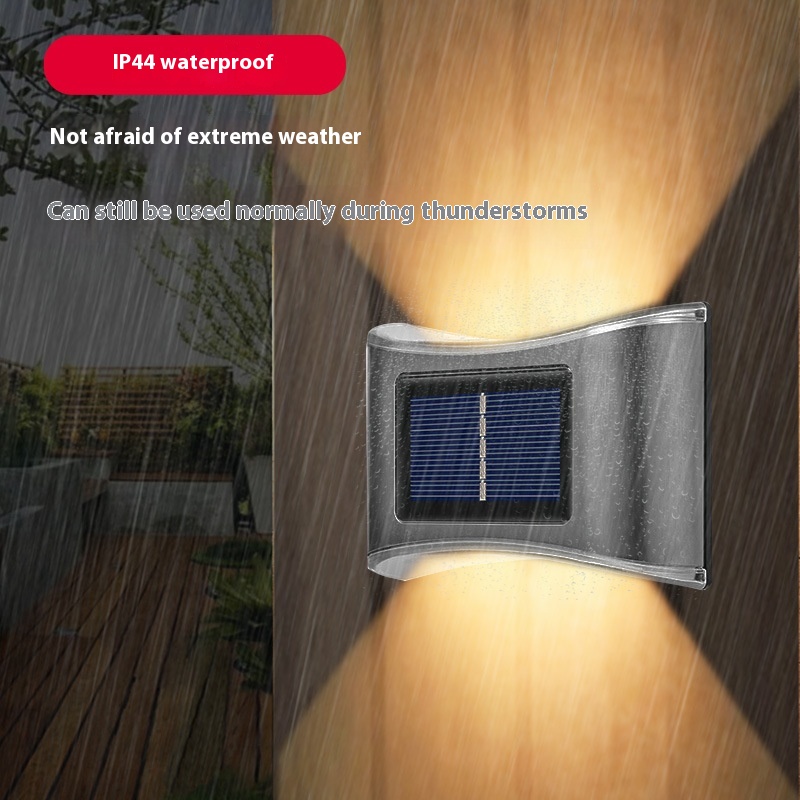 Outdoor Wall Decorative Lamp Stainless Steel Courtyard Landscape Waterproof Spotlight