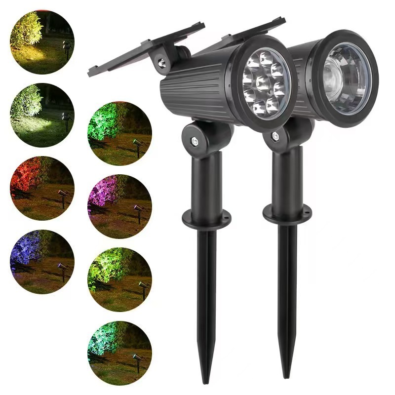 New Outdoor Solar Waterproof Lighting Spotlight