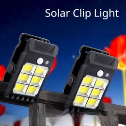 Product image of Outdoor Patio Motion-Sensor Punch-Free Solar Clip Light