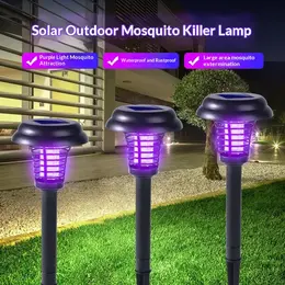 Solar-Powered Outdoor Courtyard And Garden Mosquito-Repellent Lamp