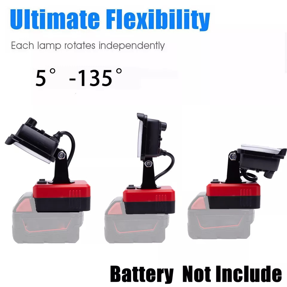 Main product image of Wireless LED Work Light For Milwaukee M18 18V Battery W&USB Cordless Outdoor NEW