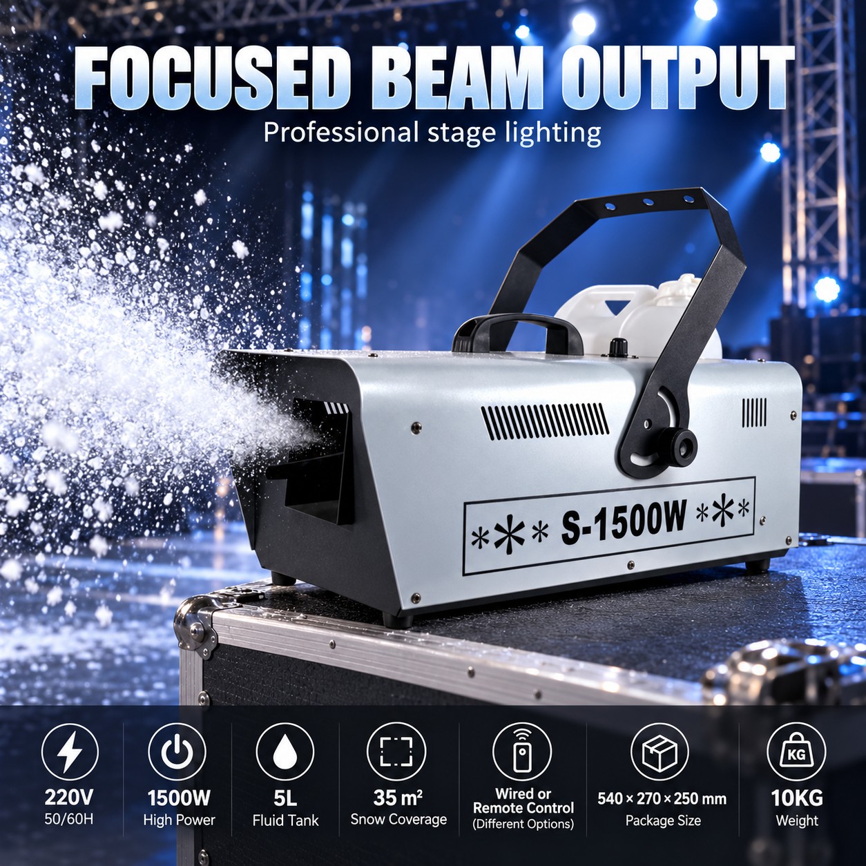 Main product image of 1500W Portable Outdoor LED Work Light with Remote Control