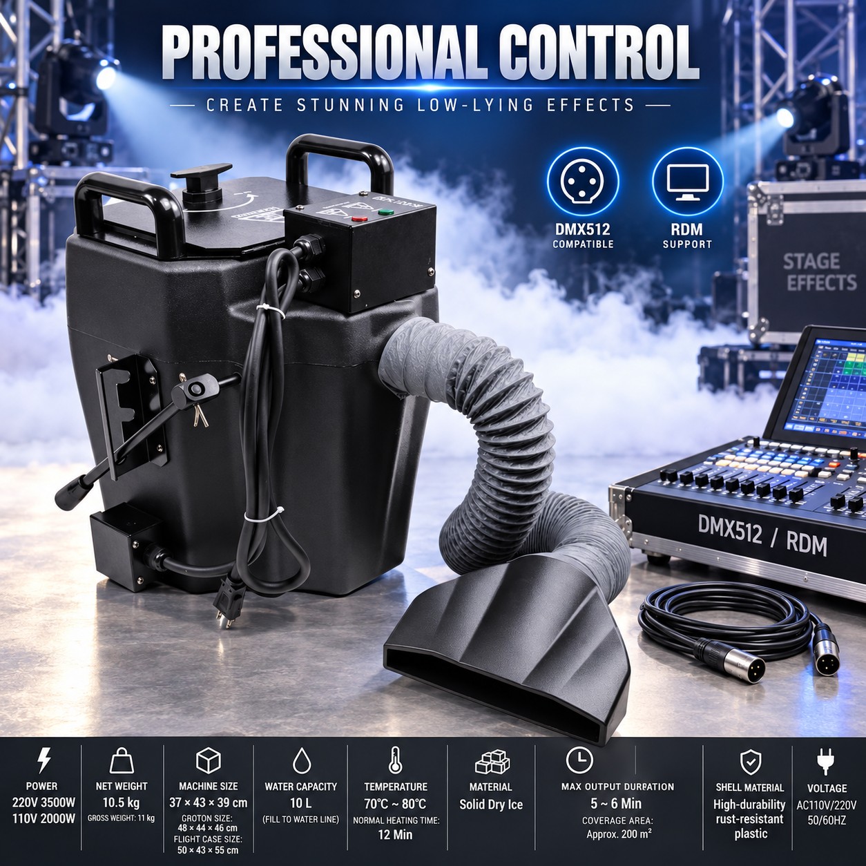 Main product image of LED Work Light, 3500W, Portable, Outdoor