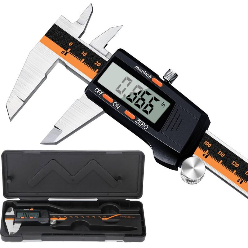 Digital Vernier Caliper 150mm High Precision Digital Caliper  Professional Vernier Calipers Measuring Tool With Large LCD Screen