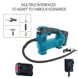 Product image of 5000PSI Portable Air Compressor with Digital Pressure Gauge, LED Light