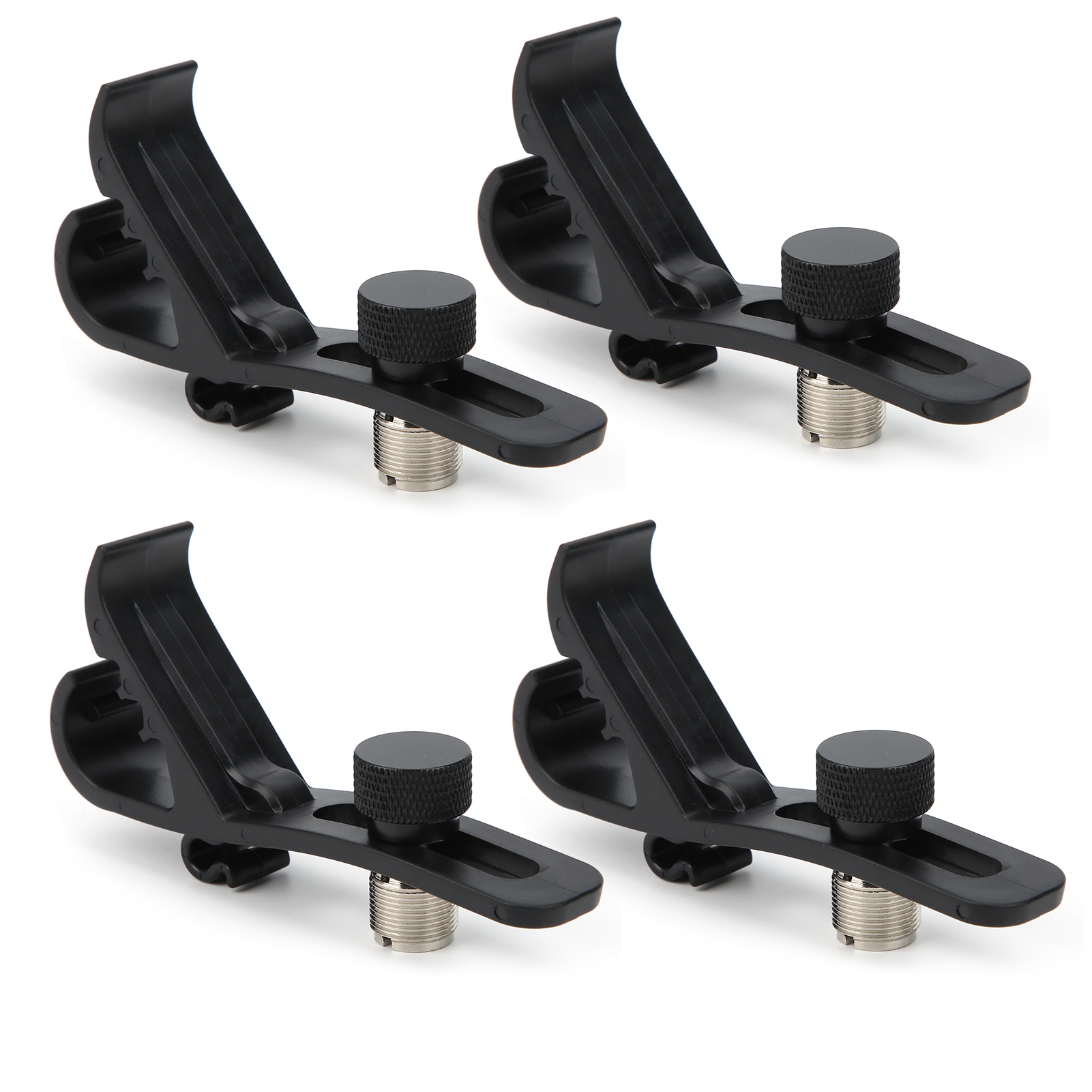 Main product image of 4Pcs Drum Microphone Clip Shockproof Securing Clamp Holder Musical Instrument Supplies