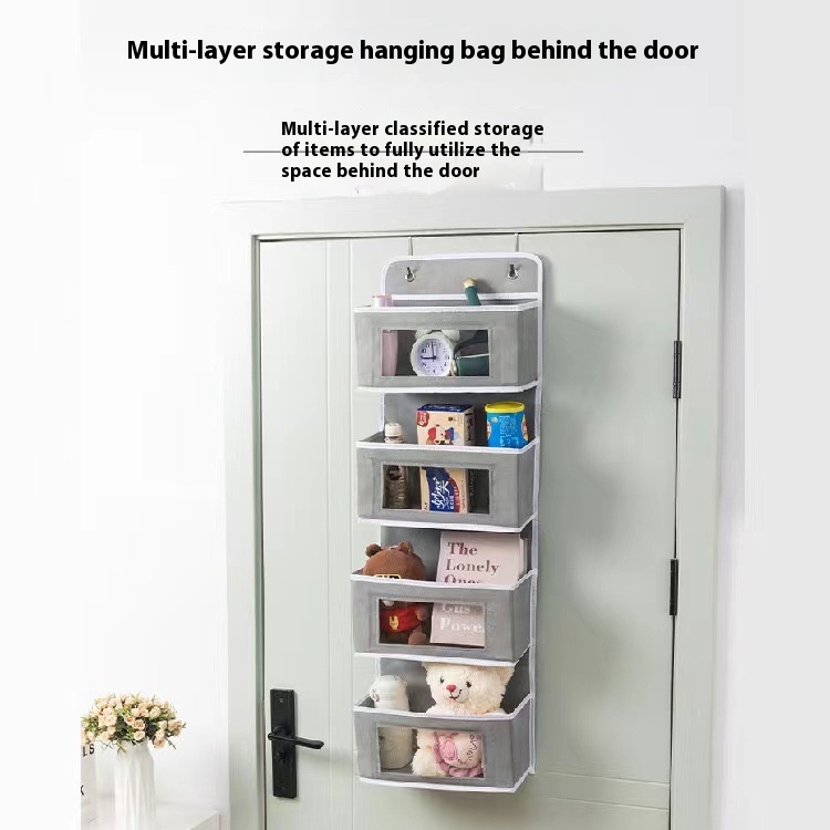 Clothing Hanging Storage Bag Behind The Door